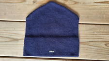 original *STEFFNER* Strickmütze Wollmütze 100% Schurwolle blau "Made in Austria"