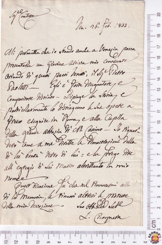 1833 leopoldo cicognara als - cicognara,