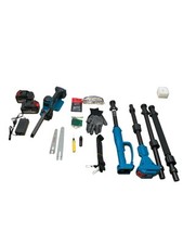 Ovshnrr 2 IN 1 Akku Hochentaster Mini Kettensäge und Elektro Hochentaster