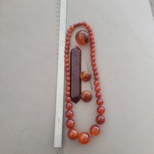 Cherry bakelit kette cognac - cherry,