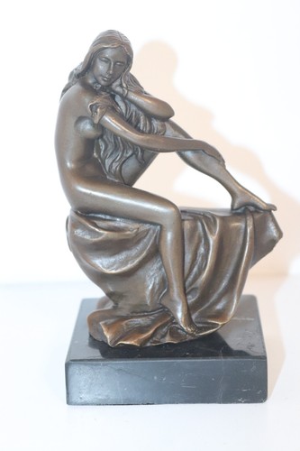 Bronze skulptur figur - bronze,