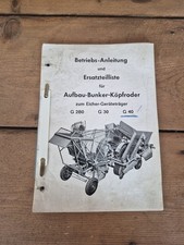 Orig. Schlepper BAL ETL Aufbau Rübenroder für Eicher Geräteträger GT Traktor 