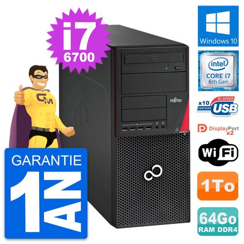 Tour fujitsu esprimo - pc,