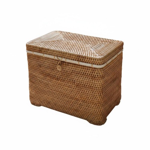 Vintage rattan korb ordnungs - vintage,