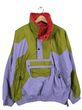 K2 Oversized Jacke Damen Jacke Gr. DE 38 grün-blau Casual-Look