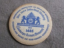 Bierdeckel ,  kleinerer ,  Lüneburger Kronen - Brauerei