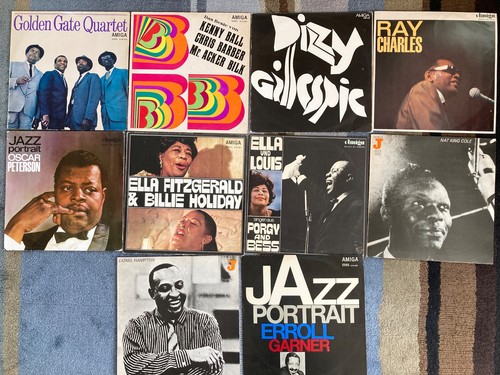 10x amiga jazz vinyl - jazz, lp