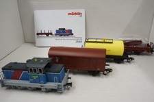 Märklin H0 29468 Startpackung schwedischer Güterzug - SJ - nur Lok und Wagen -