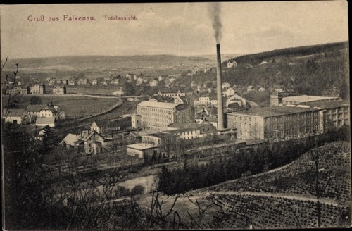 Falkenau flöha sachsen - ak, in