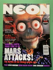 NEON March-1997 MARS ATTACKS James Woods Gina Gershon Blade Runner Steve Buscemi