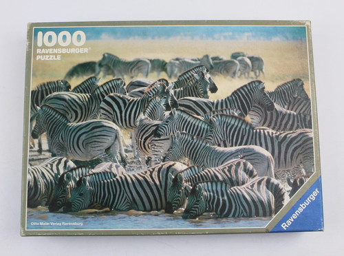 Puzzle zebraherde ravensburger - puzzle,