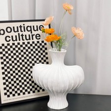Dekovase Harzvase Blumenvase