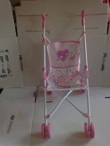 Hauck puppenbuggy rosa bunt - hauck,