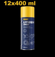 12x400ml MANNOL LITHIUM SPRAY