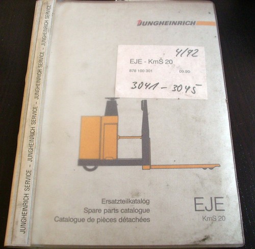 Teilekatalog jungheinrich eje - teilekatalog,