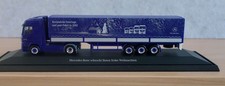 Herpa MB Pr.-Planen-Weihnachtstruck 2004 in OVP / limitierte Auflage / selten
