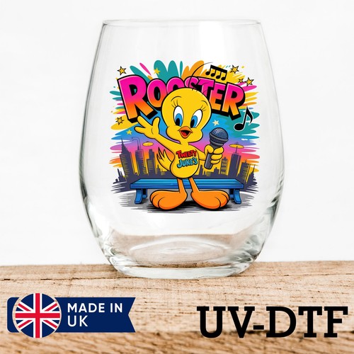 Tweety vogel stück dtf - 8,