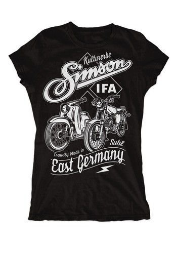 Simson kulturerbe girlie shirt - kulturerbe,
