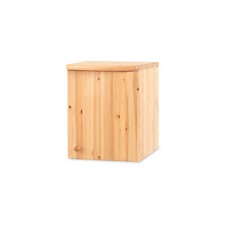 Claudia Kleiderschrank Aufsatz | 1-Türig | 100% Bio Kiefer Massivholz