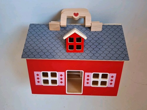 Holz puppenhaus wooden - , dolls'