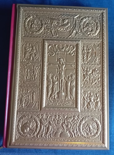 Gold bibel mit stichen geb - bibel,