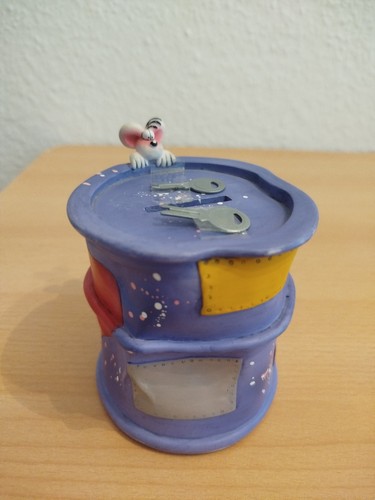 Diddl spardose 2 schlüssel - diddl,