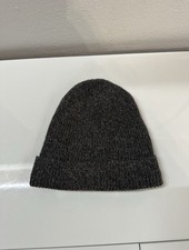 Tchibo TCM Herren Mütze Wintermütze Strickmütze Beanie Grau mit Fleece innen