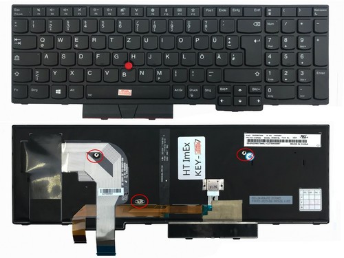 Tastatur keyboard mit - de,