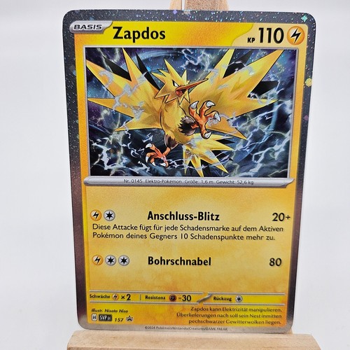 Pokemon karte zapdos svp157 - pokemon,