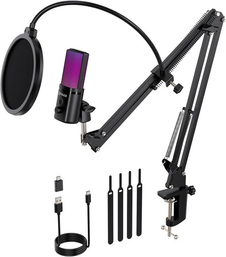 Usb gaming mikrofon set - mikrofon,