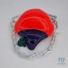 Leder Speedball Boxsack Gr. S Rot Fitness Training MMA Punching Bag