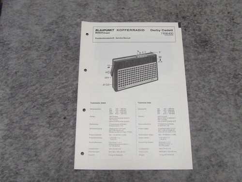 Schaltplan service manual für - manual,