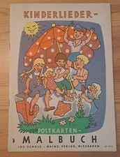 Postkarten-Bilder-Malbuch