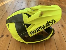 Bluegrass Intox Helm Gr. M Fullface Integralhelm Downhill neongelb Cross