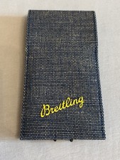 Original Breitling Etui Case für Armbänder Neuwertig in Grau/Blau