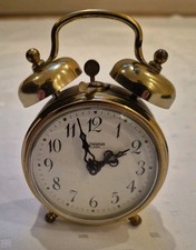Messing Doppelglocken- Wecker