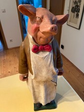 Koch schwein figur 60cm - schwein,