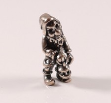 Silberfigur Silber Zwerg mit
