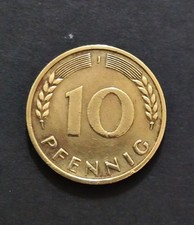 10 Pfennig Münze Deutschland