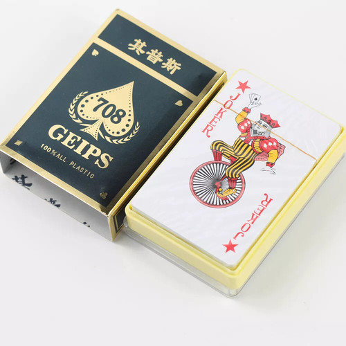 Plastik spielkarten deck - plastik,