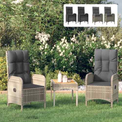 2tlg satz gartenstuhl poly - satz,