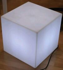 Tchibo Cube Leuchtwürfel mit Kabel 43cm IP44 Weiß