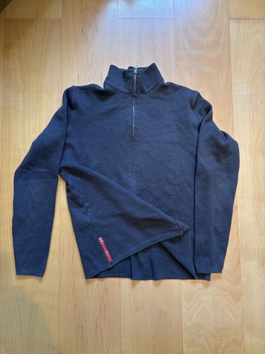 Prada zip jacket - prada, grey,