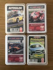 4 x Quartett - Kartenspiel -