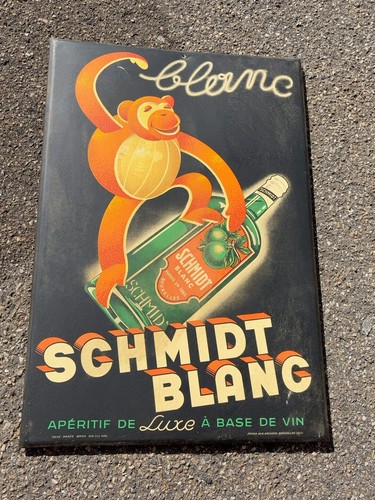 Schmidt blanc werbeschild 1938 - blanc,