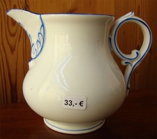 384❚ antikes Porzellan Sahnekännchen ca.1900 Tielsch, Waldenburg Altwasser