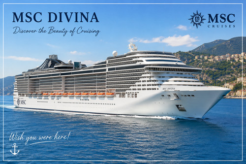 Msc divina kreuzfahrtschiff - msc,