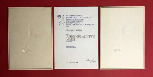 Stück urkunden ddr mmm - stück,