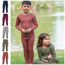Engel Leggins Wolle Seide (kbT Schurwolle Merino ) Leggin lange Unterhose Kinder