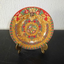 Versace Rosenthal Yulelide Cheer 2006 Weihnachtsteller Teller D 18,4 cm